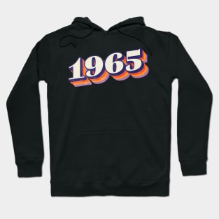 1965 Birthday Year Hoodie